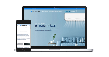 Vyhotovený eshop usporneklimy.sk firmou najweby
